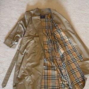 Vintage burberry coat
